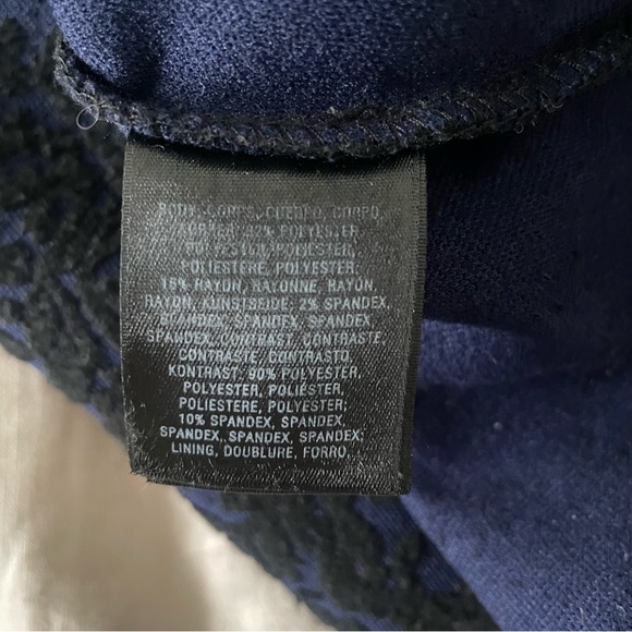 Anthropologie Moulinette Soeurs Larkin Dress, Navy/Black Size 2/Small - Picture 10 of 13